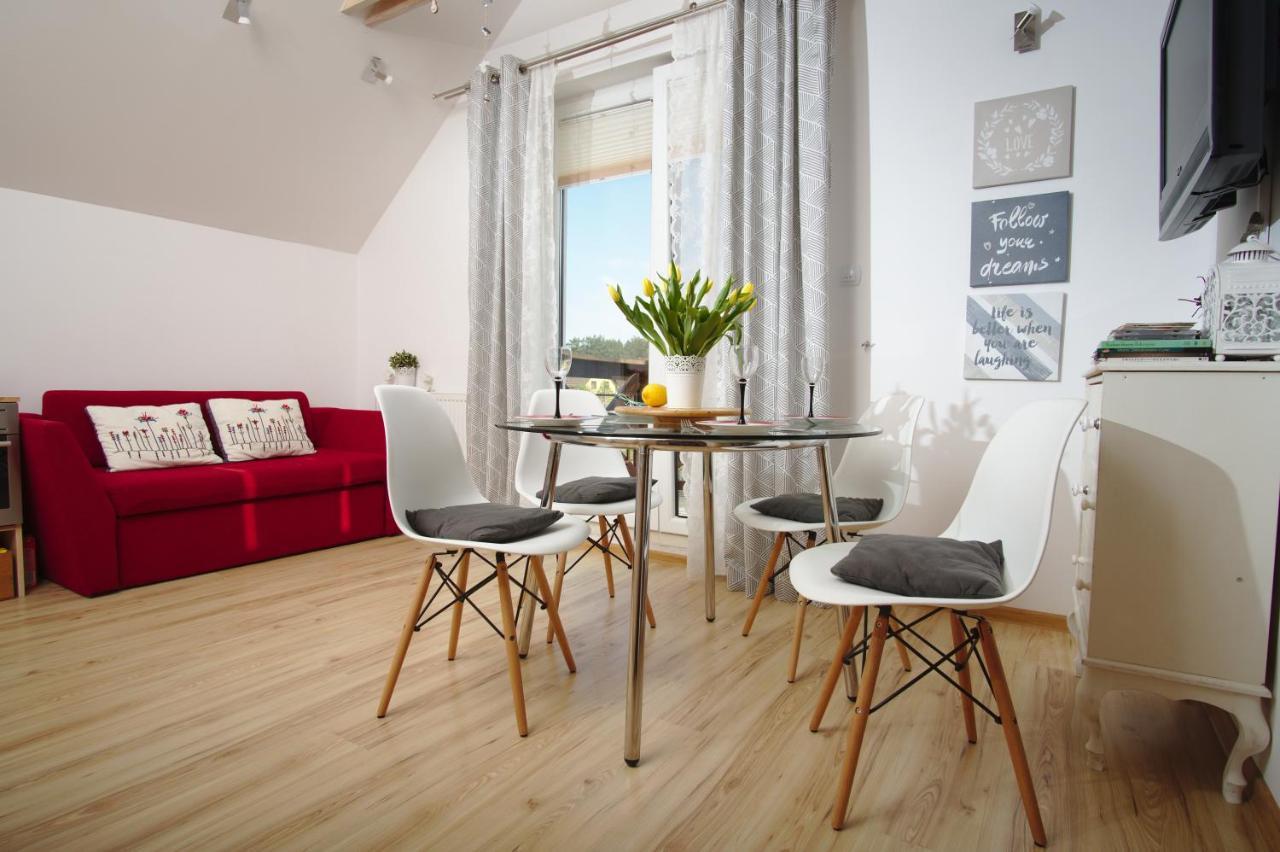 Apartament Makowe Pola Appartement Zarnowska Buitenkant foto